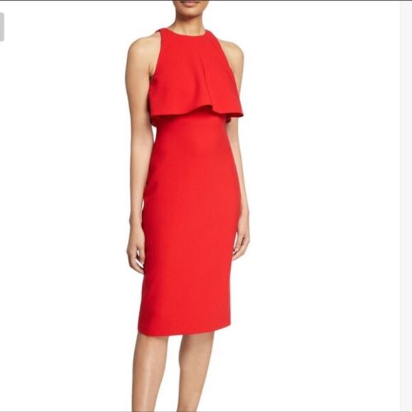 NWT LIKELY Shayna Ruffle Bodice Overlay Dress Sz  2 - Picture 3 of 10